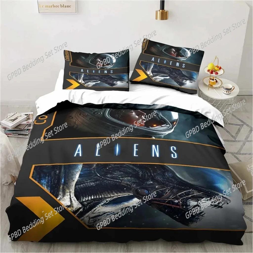 Comforter Alien Vs. Predator Predator Movie Bedding Set Bedroom Soft Modern S Comefortable And