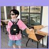 Trendy Kids Nylon Backpack Cute Cartoon Design For Boys And Girls Breathable And Lightweight