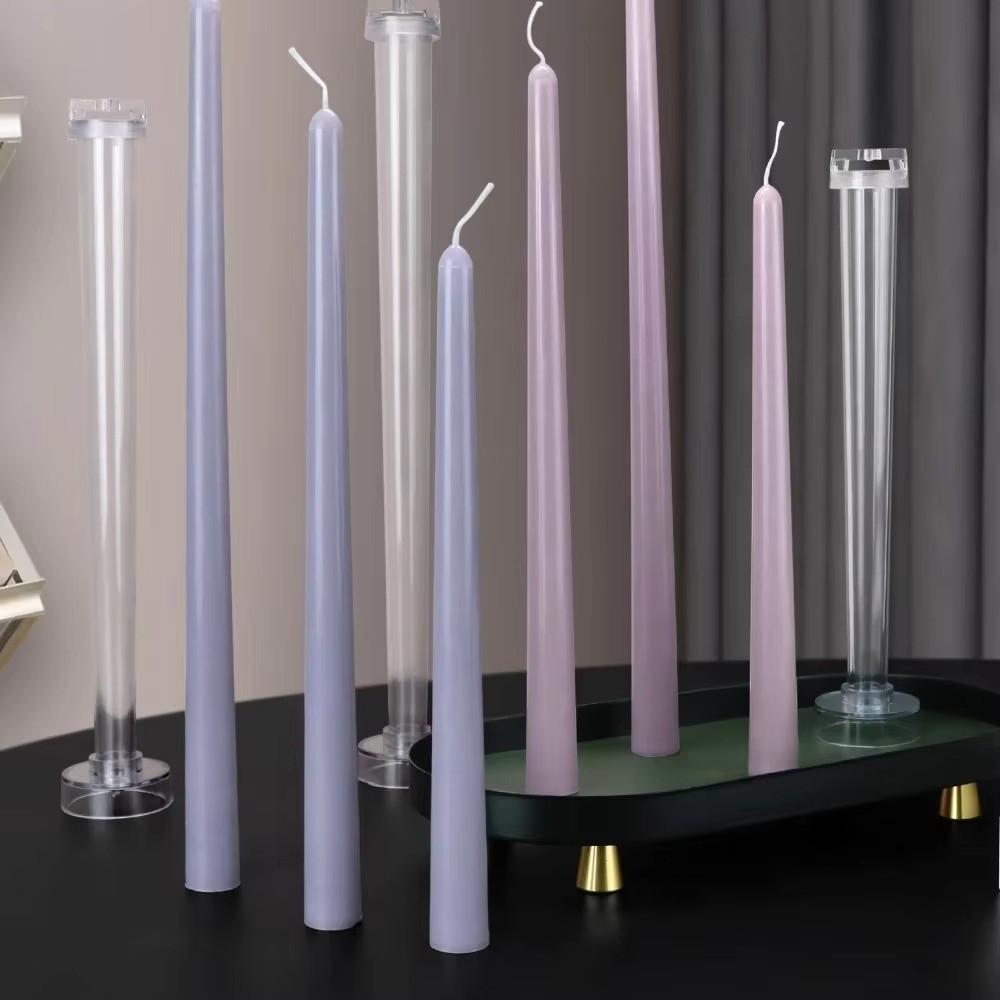 DIY Craft Long Pole Candle Mold Plastic Aromatherapy Candle Mold DIY Candle Mould  Wedding Decor