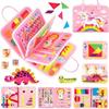 Montessori DIY Felt Busy Board: Infant Sensory & Educational Toy for Early Learning