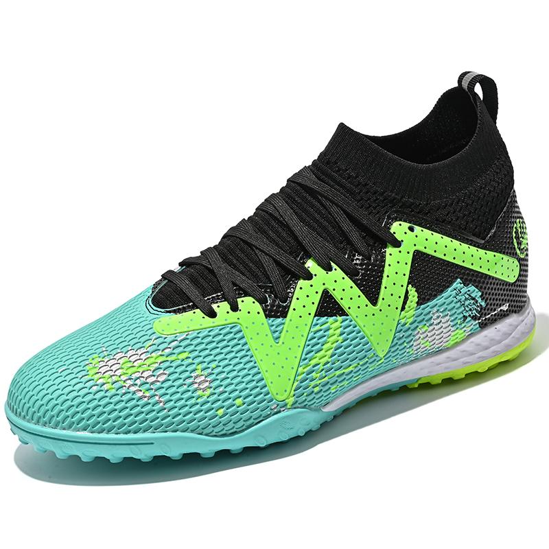 Football Boots Men Professional Field Soccer Cleats Teenagers High Quality Football Shoes High Top Grass Training Footwear