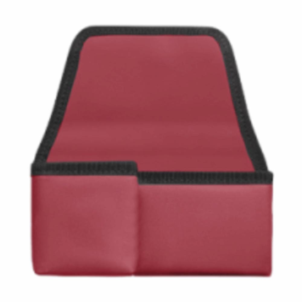 

2 Pockets Car Window Storage Box Universal Car Armrest Cup Holder Vehicle Trash Can Sundries Leather Red