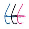 Children's Front-Mounted Silicone Freediving Snorkel for Swimming Training