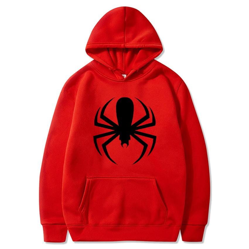 Autumn Spider Personalized Printed Hoodie Men's Fashion Warm Sweatshirt Casual Street Wear Warm Hoodie