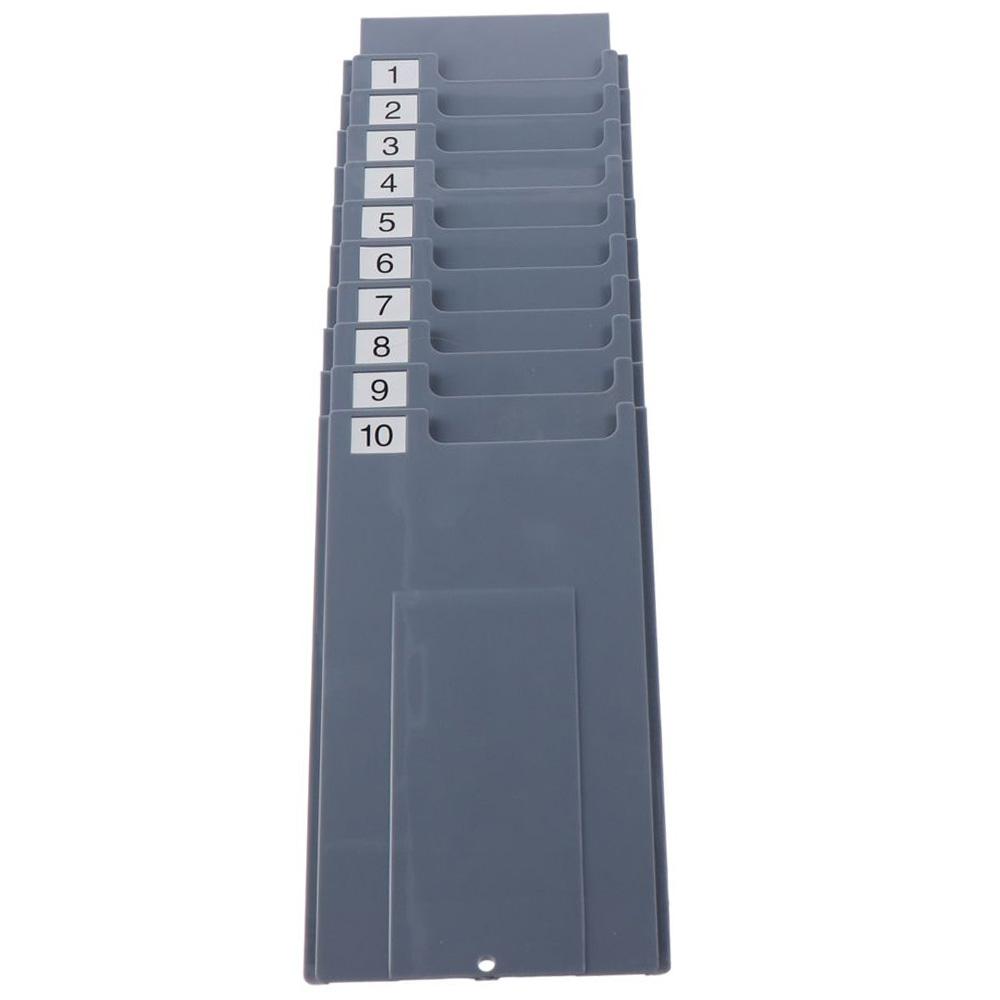 

10-карманный тип карты, многослойная вставка карты сотрудника, регистратор посещаемости, держатель карты, офис