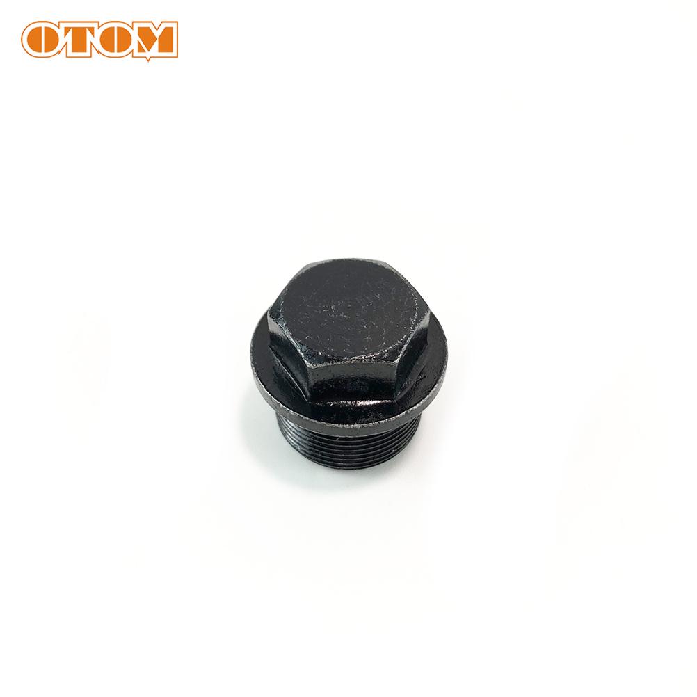 OTOM Motorcycle Oil Filter Coarse Filtration Cover Kit Engine Fine For ZONGSHEN ZS177MM NC250 NC450 KAYO K6 T6 Pit Dirt Bike