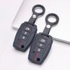 Copri Telecomando per SsangYong Korando Actyon Kyron Rexton Tivoli Musso con Portachiavi Protezione Anti-graffio Protezione Antiurto Texture Morbida al Tatto