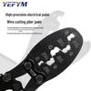 European Style Tubular Terminal Crimping Pliers - YEJ-150WF Quick Wire Connector, B Type Crimping Tool, YEFYM