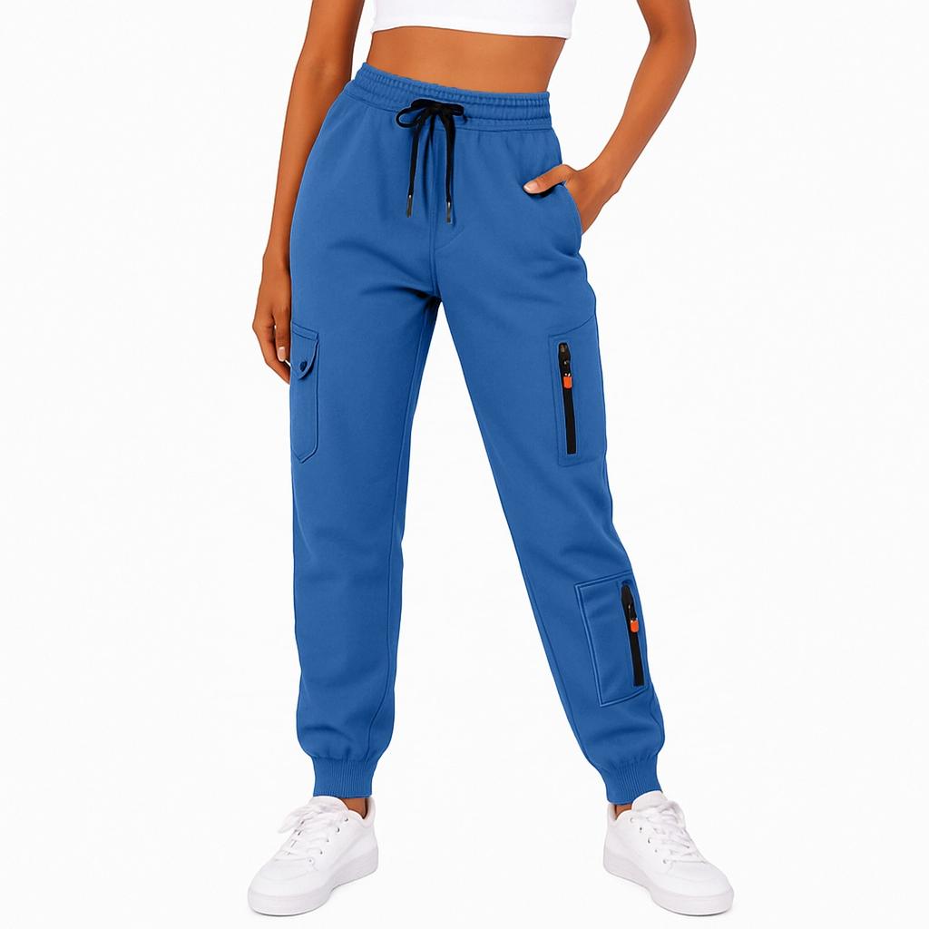 Women's  Sweatpants Fall High Waisted  Pants Drawstring Workout Joggers With Pockets