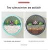 Nordic Wall-Mounted Round Pothos Planter: Creative Green Plant Decor & Fish Tank for Living Room