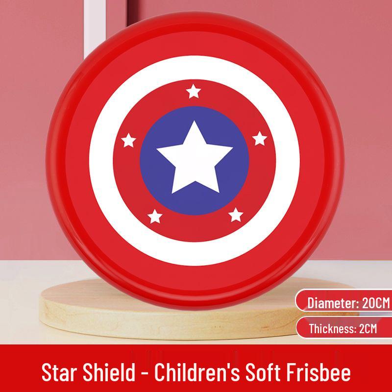 Kids' Soft Safety Frisbee for Outdoor Fun: Boomerang and Competitive Sport Toy for Parent-Child Interaction
