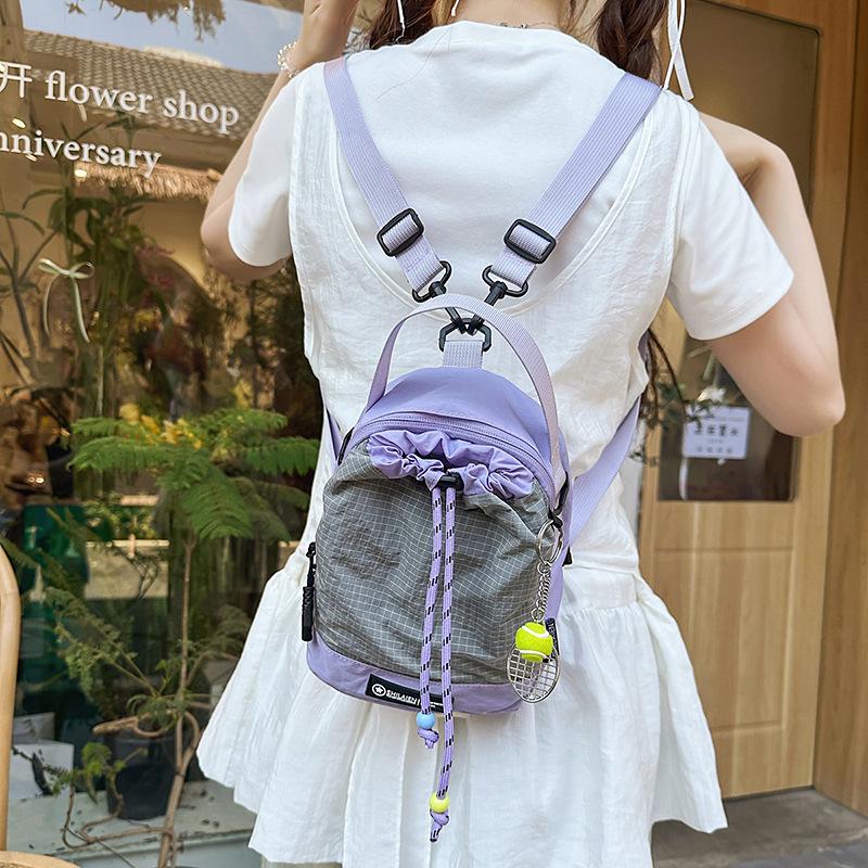 Korean-Style Unisex Outdoor Sports Mini Backpack: Versatile Water Bottle & Phone Bag