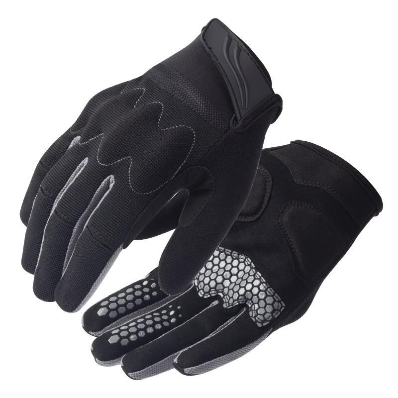 Unisex Full Finger Cycling Gloves Mountain Road Bike Riding Anti-Slip Touchscreen Lightweight Nylon