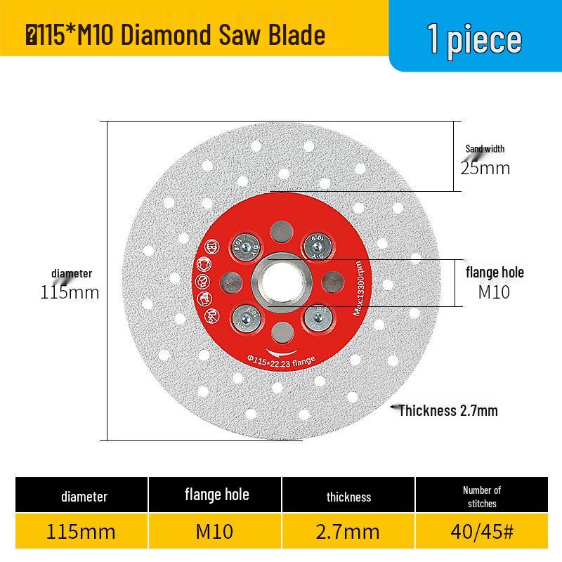 Double-Sided Diamond Grinding Disc for Quartz, Marble, and Stone Flooring.