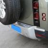For Land Rover Defender 90 110 2020-2026 Stainless Steel Black/Silver Car Rear Bumper Plate Cover Trim Stickers Car Accessories
