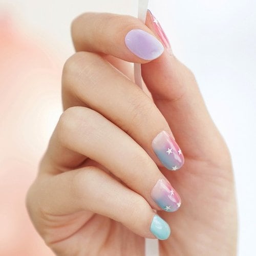 EDGEUU Unicorn Sparkle Self Gel Nail