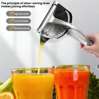 Spremiagrumi Manuale Spremiagrumi a Pressione a Mano per Limone Arancia Lime Estrattore di Succo Portatile per Casa Bar Picnic