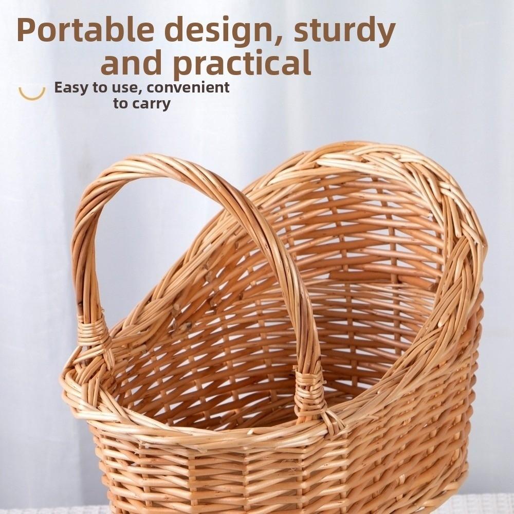 Large Candy Basket Stroller Shaped Baby Carriage Planter Vintage Flower Basket  Photography Props