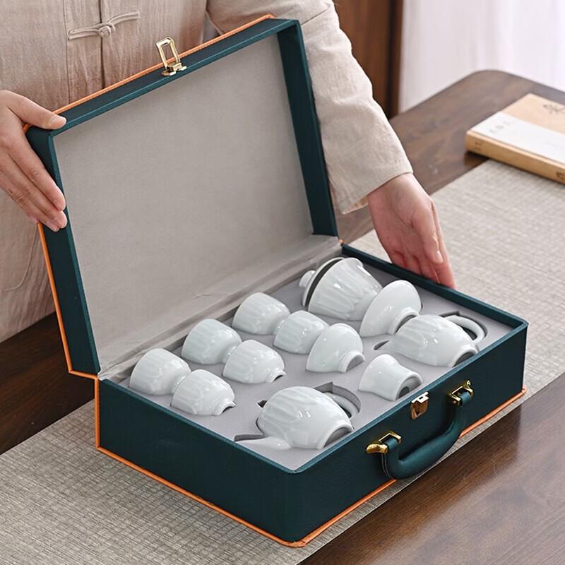 Bafangli Heshun 11-Piece Stainless Steel Tea Set