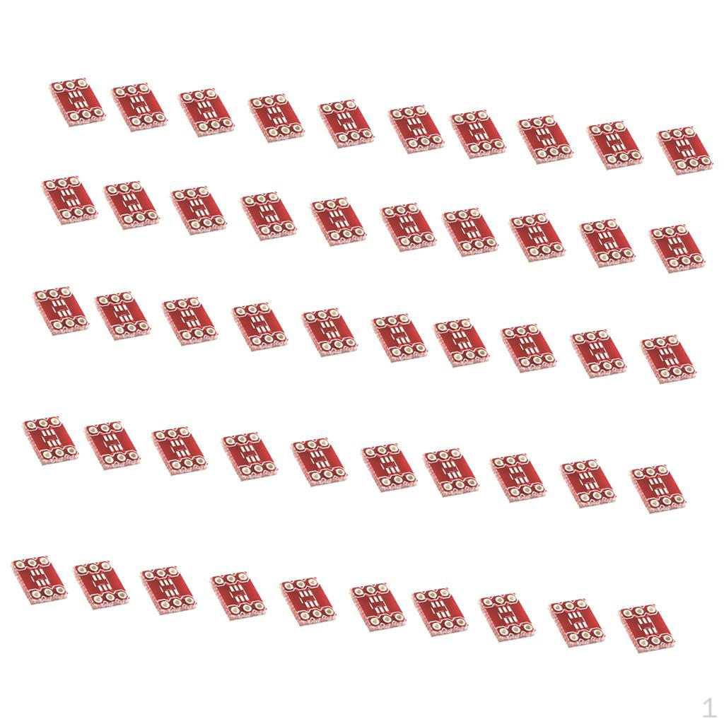 

Упаковка з 50 перехідних плат-конвертерів SOT-23 до DIP для DIY-адаптерів