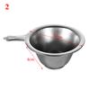Tea Strainer Tea Filters with Handle Reusable Stainless Steel Mesh Colander Practical Tea Coffee Spice Infuser Gift Gold Silver
