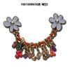 Crocs Jibbitz Blue Charm Chain Ribbon Chain Floral Dangle 10015994