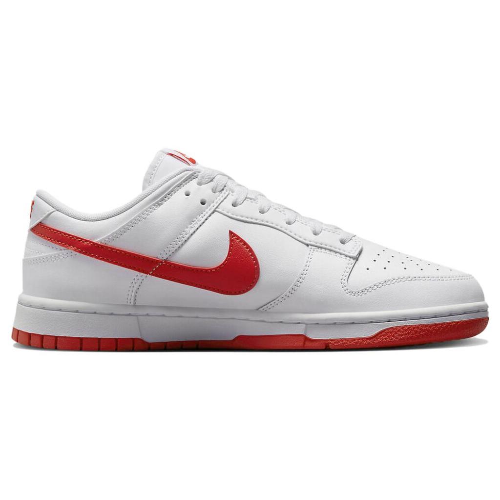 Nové Nike Dunk Low Retro Bílé Pikantní Červené DV0831-103