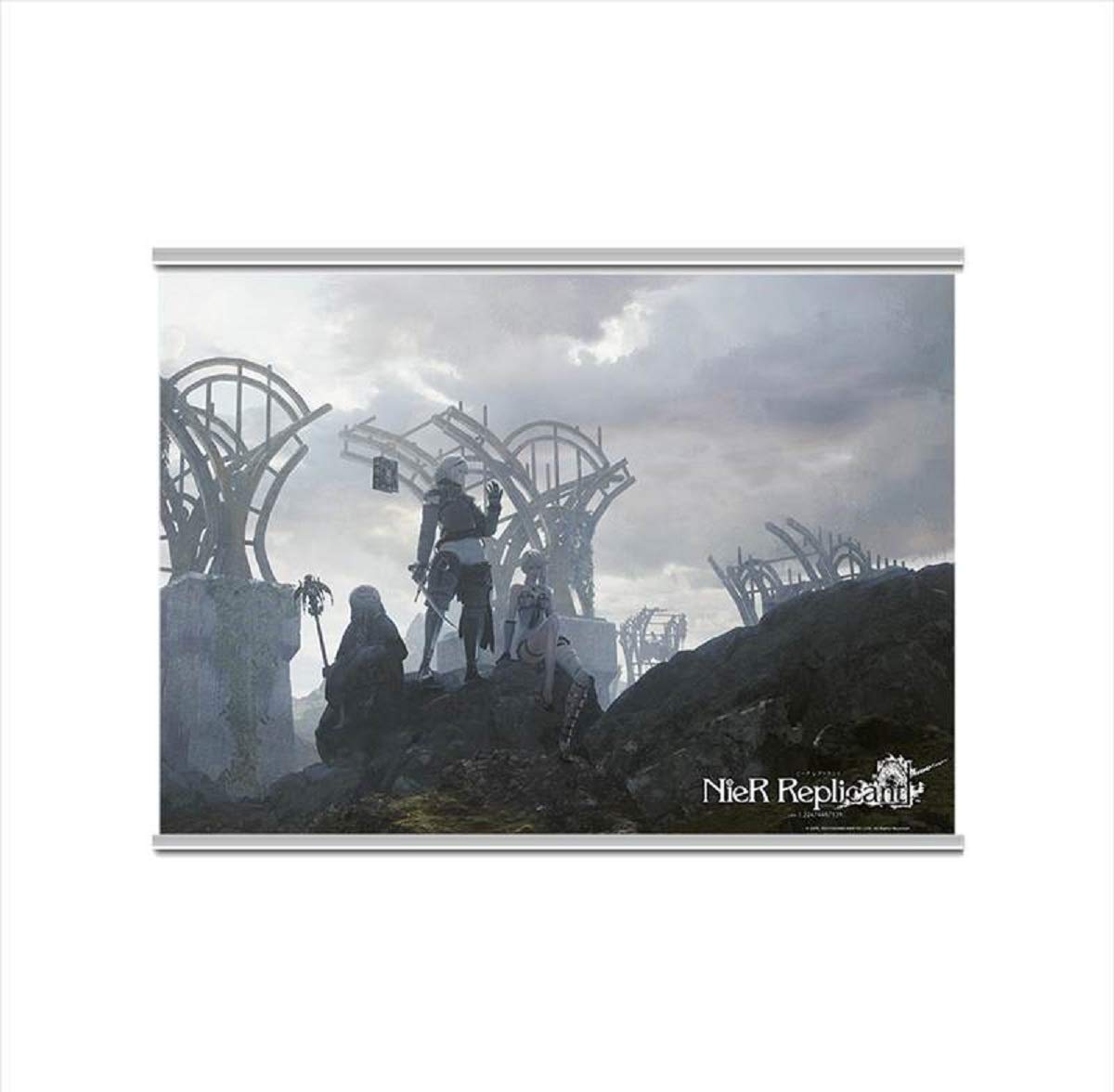 

NieR Replicant B ver.1.22474487139...Гобелен белый