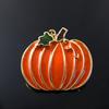 Fashion Jewelry Halloween Exquisite Gift Corsage Pin Pumpkin Lapel Pins Women Brooch Suit Brooch