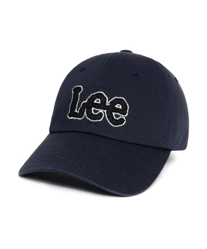 LEE Big Twitch Applique Cotton Ball Cap Navy