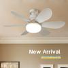 Modern Ceiling Lamp Light E27 Smart Remote Control Wireless Household Mini Ceiling Fans Lights For Kitchen Dining Room Bedroom