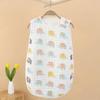 Pure Cotton Sleeveless Baby Sleeping Bag - Summer Thin Anti-Kick Vest for Newborns and Children