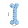 Cartoon Animal Shape Pure Manual Weaving Pet Cotton Rope Biting Chewing Molar Toy for Dogs