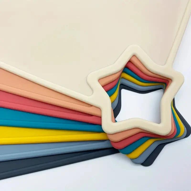 Anti-scald Placemats Heat-insulating Mats Easy-to-clean Waterproof and Oil-proof Table Mats Household Tableware Food-grade