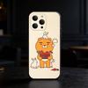 K-Kakao Friends Phone Case For iPhone 17,16,15,14,13,12,11 Plus,Pro,Max,Mini Silicone black Soft Cover