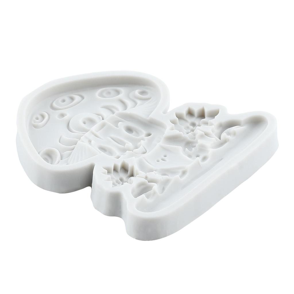 Mushroom Silicone Molds Mushroom Elf Fondant Mold Cake Decorating Tools Cupcake Topper Candy Chocolate Gumpaste Mold