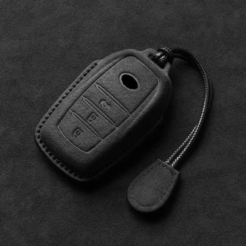 

Car Key Case For Toyota CHR Hilux Fortuner Land Cruiser 200 Camry Corolla Crown RAV4 Highland Keyless Cover Shell Accessories
