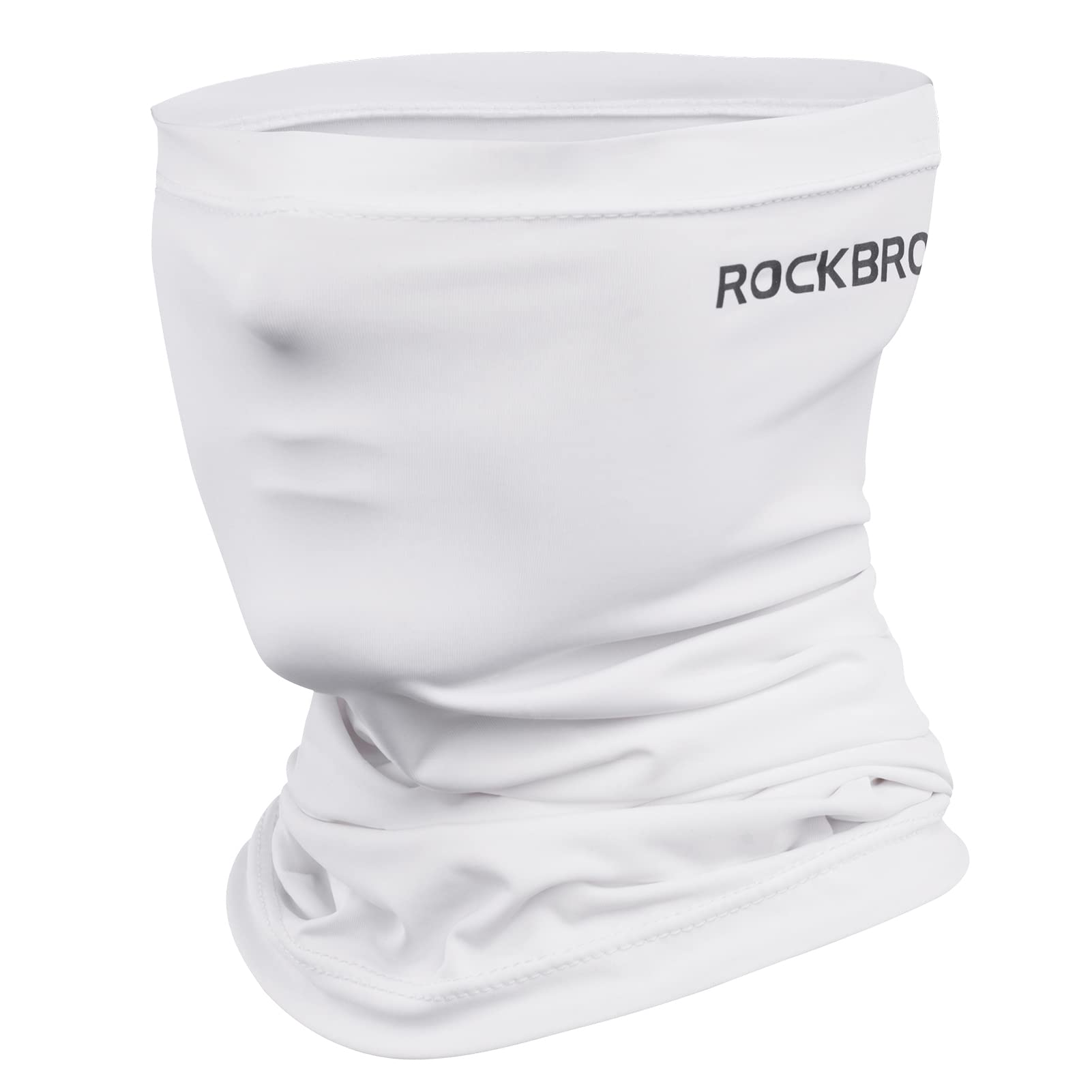 

ROCKBROS Охлаждающий бафф на шею Маска для лица для защиты от УФ-лучей Удобный головной убор с регулируемым шнурком для и и Регулируемый Летний, Защита, Защита, белый