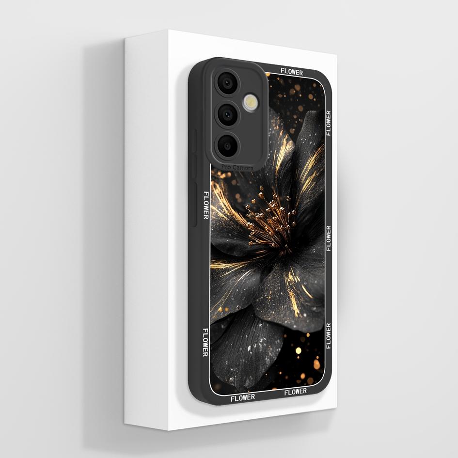 Phone Case For Samsung A15 A16 A26 A36 A56 M15 Fashion Aesthetic Butterfly Lightweight Soft Screen Protector Liquid Silicone Couples Cover For Samsung