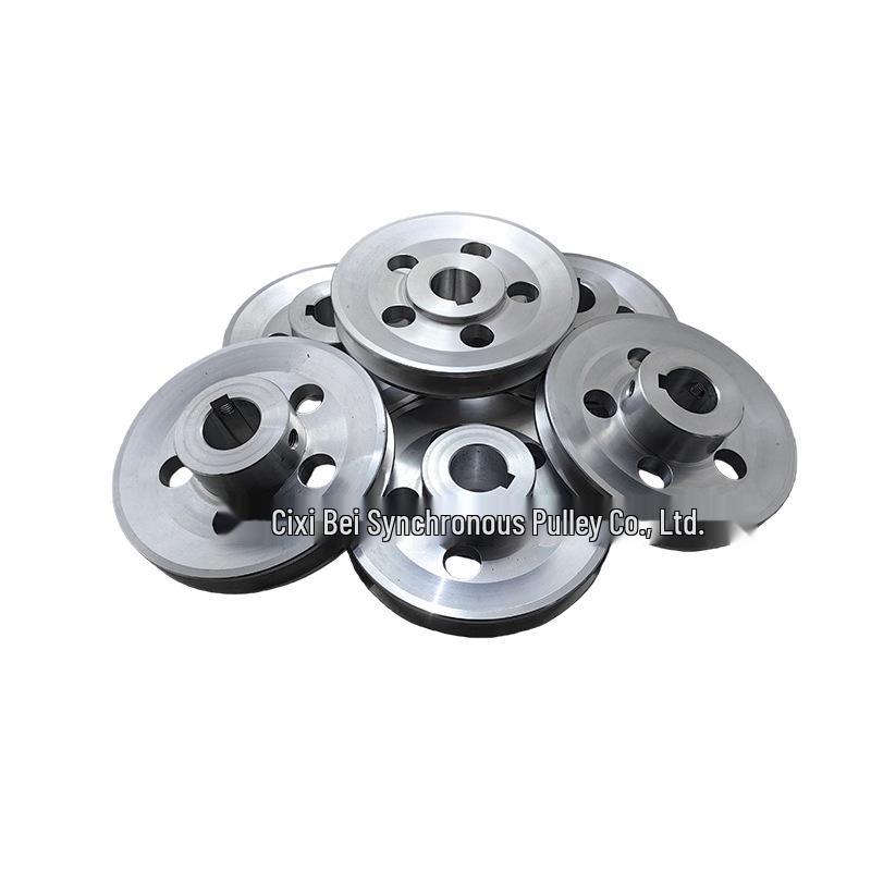 Aluminiumlegierung Typ A Einzelrille Motorriemenscheibe für Keilriemenantrieb