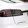 Autoaufkleber Tesla Auto Heckklappe Kofferraum Motorhaube Abziehbild ABS Emblem Logo Hinterer Aufkleber Für Tesla Model 3 Auto Plakette Außendekoration