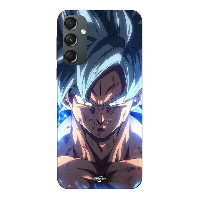 Coque de téléphone - MANIACASE - Samsung Galaxy A34 - Silicone - Dragon Ball Z GOKU - Souple