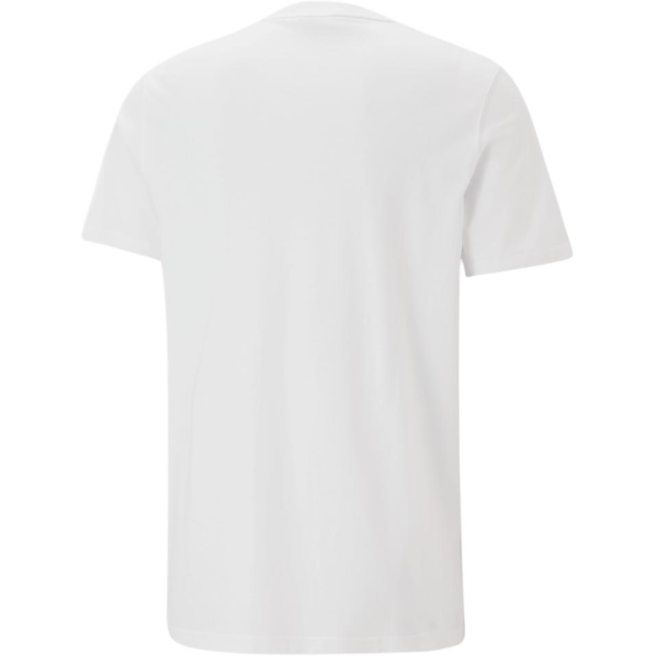 Puma Basketball Casual Crew Neck Short Sleeve T-Shirt Unisex Tops White 538598-02