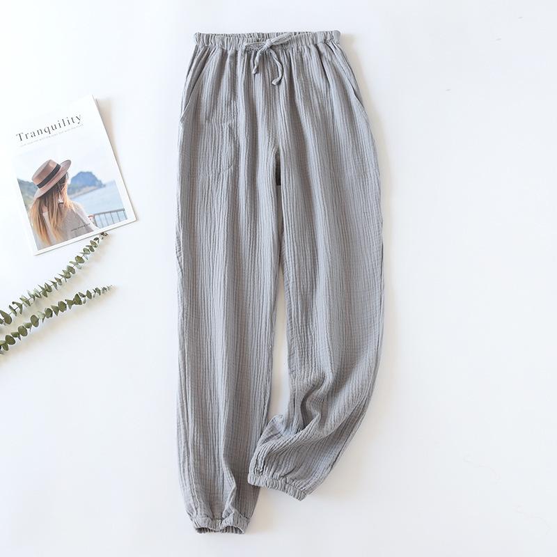 Women's Loose Cotton Joggers - Spring/Summer Casual Slimming Home & Sleep Pants