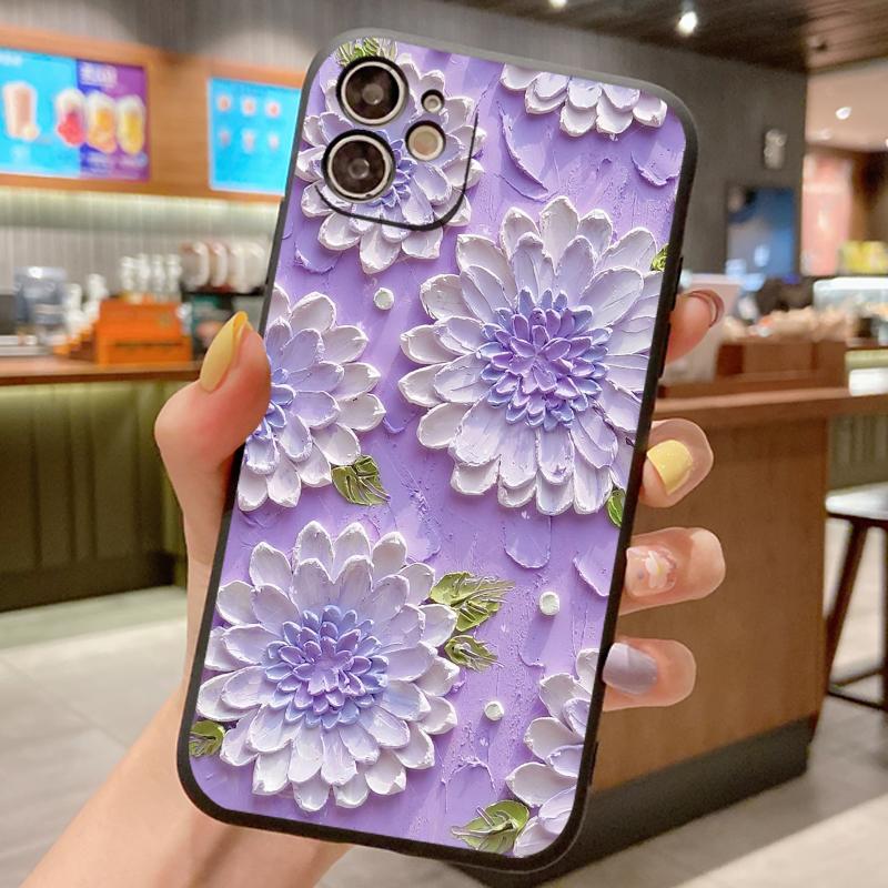 

Чехол для телефона с узором для Samsung Galaxy A71 A51 A31 A11 A70 A50 A50S A30S A01 A21S A10 A20 A30 Цветочный чехол-накладка из ТПУ силикона For Samsung A70