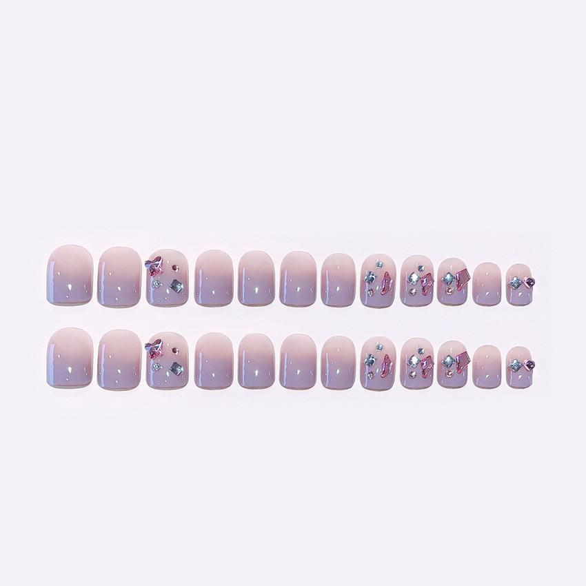 Wearing Hand Nail Nails Fashion Highgrade Pure Wind Rhinestone Nail Patch Style