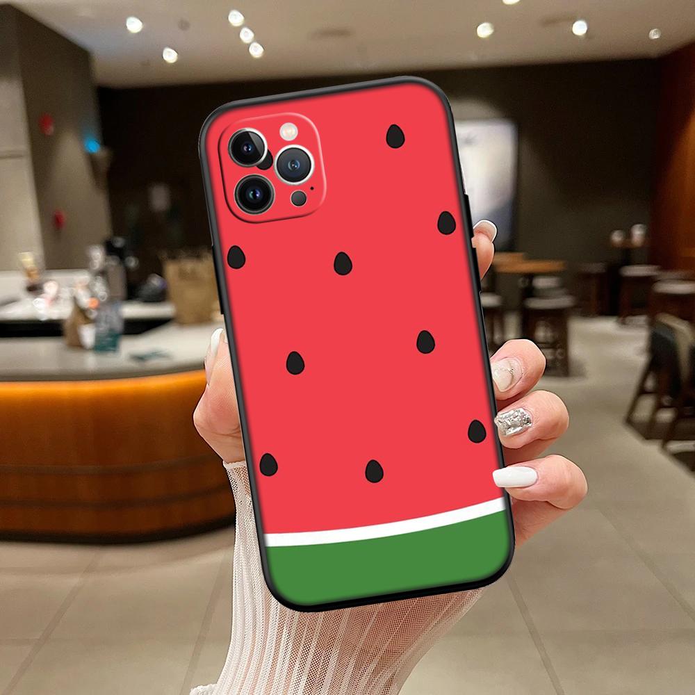 RA8 Cartoon-Frucht Wassermelone Handyhülle für Samsung Galaxy S20 S21 S22 Ultra FE + Plus A21S A22 A24 A25 A26 A30 A30S A31