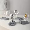 Spaceman Astronaut Phone Holder Figurine - Creative DIY Desktop Decoration and Gift