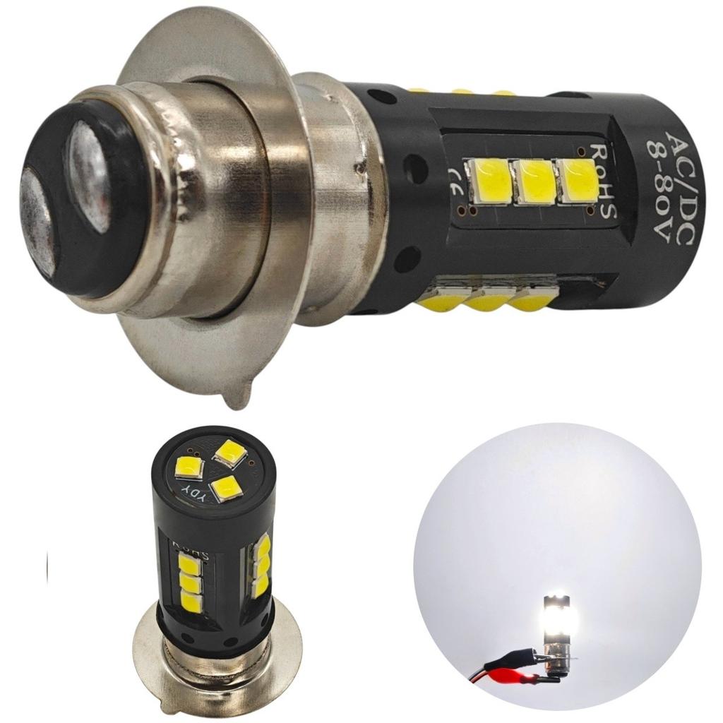 P15D LED Bulb H6M, T19, PX15D 8-80V White 1200lm Powerful Off-Road