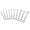 10pcs Mini Combination Wrench Set Metric Inch Ignition Wrenches Open End & Box End Spanner Set Small Thin Wrench Kit